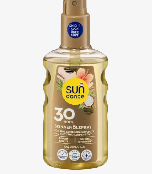 Сонячний олійний спрей SPF 30, 200 мл