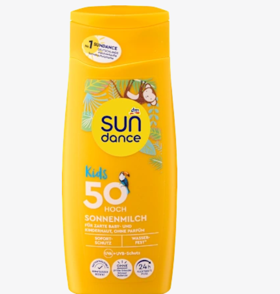 Дитячий сонцезахисний крем SPF 50, 200 мл