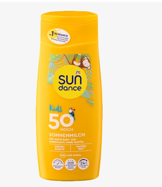 Дитячий сонцезахисний крем SPF 50, 200 мл