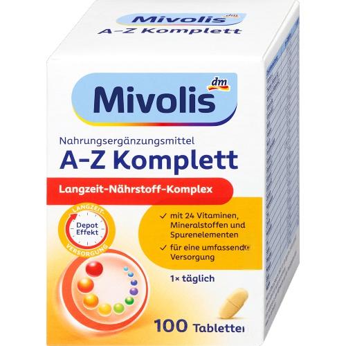 Mivolis A-Z Depot 100 таблеток