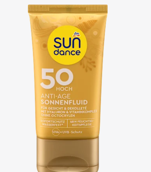 Сонцезахисний флюїд для обличчя проти старіння, SPF 50, 50 мл