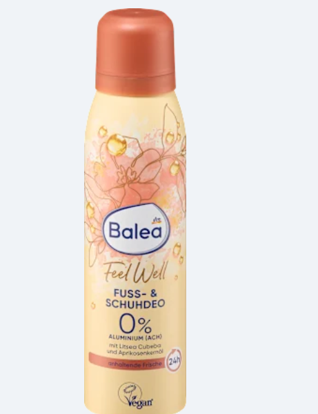 Balea Дезодорант для ніг та взуття Feel Well, 150 мл