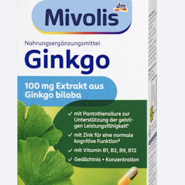 Mivolis Капсули гінкго, 40 шт , 20 г