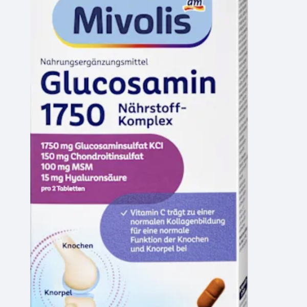 Mivolis Глюкозамін 1750, таблетки 40 шт , 55 шт 